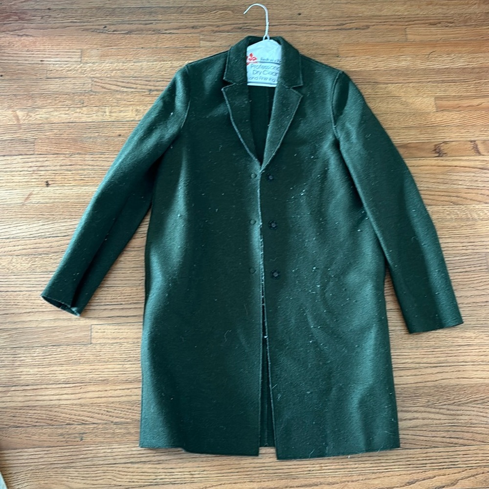 Harris Wharf London Green Coat